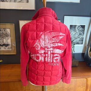 April la racing  Red and White Men's Sweater vintage motorcycle brand